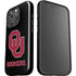 University of Oklahoma Sooners Black iPhone 16 Pro Impact Case